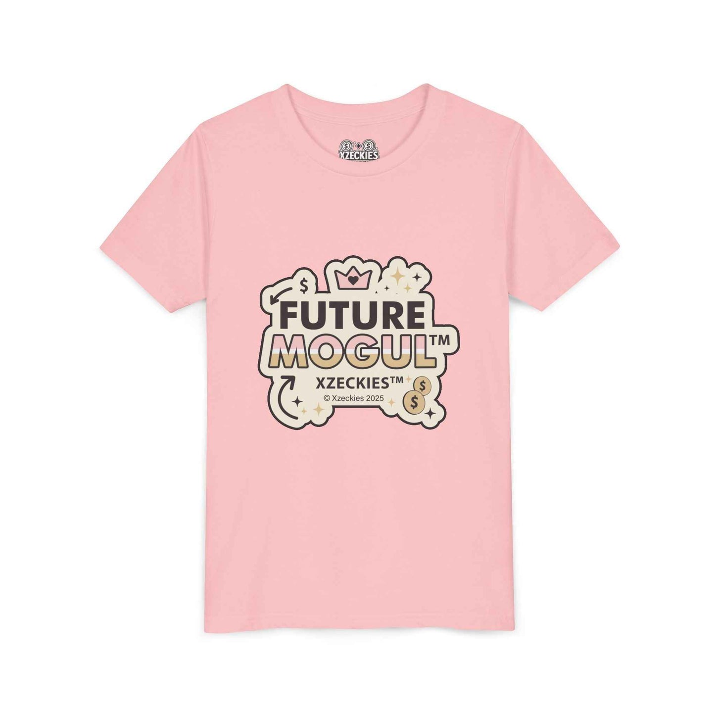 Xzeckies⢠Future Mogul Tee - Pink & Gold + FREE Starter Kit