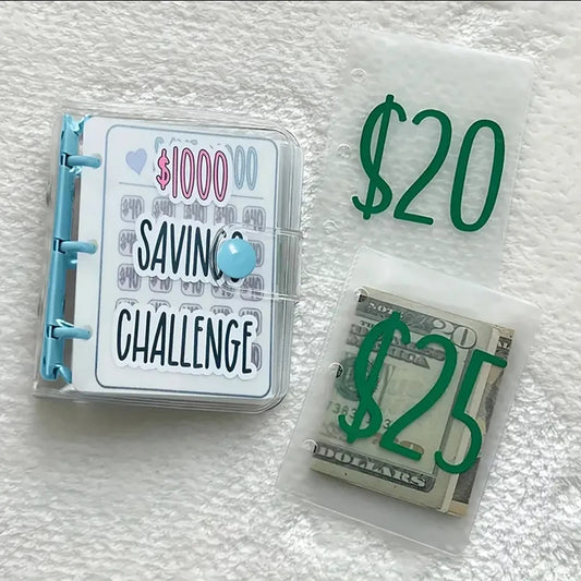 $1000 Savings Challenge Binder for Kids & Teens – Budgeting Made Fun