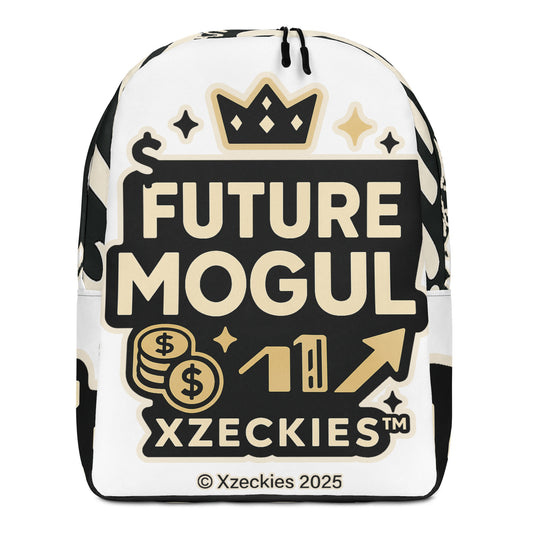 Xzeckies™ Futire Mogul Backpack Black & Gold Edition