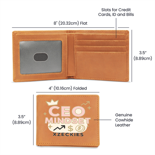 Xzeckies CEO Mindset Wallet – Young Mogul Girls Collection