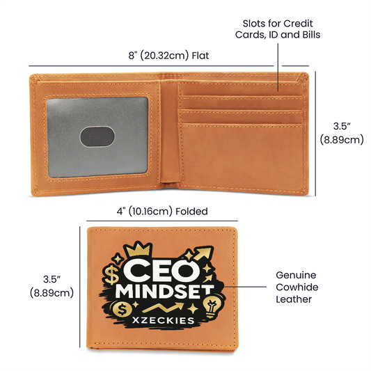Xzeckies CEO Mindset Wallet – Young Mogul Collection