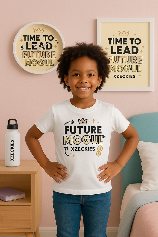 Xzeckies™ Time to Lead Wall Clock - Pink & Gold