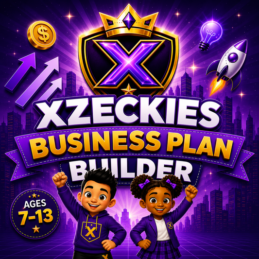 Xzeckiesâ„¢ Business Plan Builder (Digital Workbook)