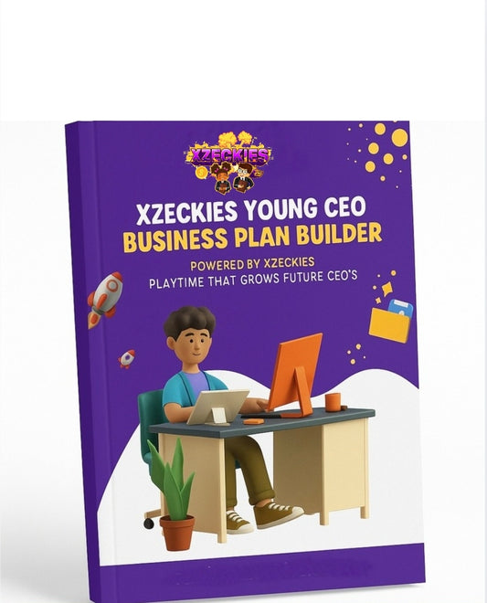Young CEO Business Plan Builder (Digital Workbook)