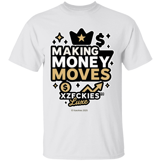 Xzeckies™ "Making Money Moves" Youth Luxe Tee + Free Starter Kit