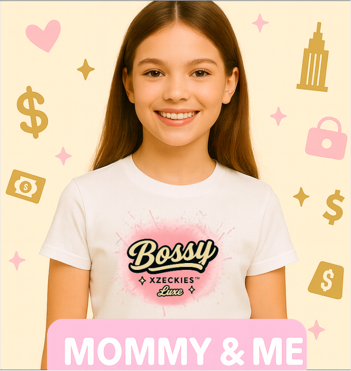 Teen Xzeckies™ Bossy Luxe Tee + FREE Starter Kit ($15 Value) | Mommy & Me