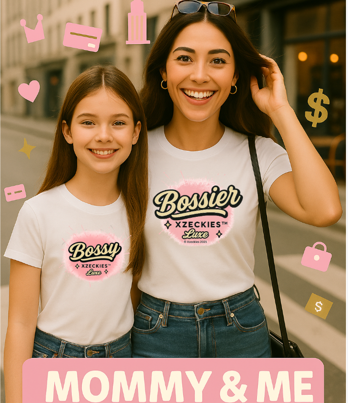 Teen Xzeckies™ Bossy Luxe Tee + FREE Starter Kit ($15 Value) | Mommy & Me