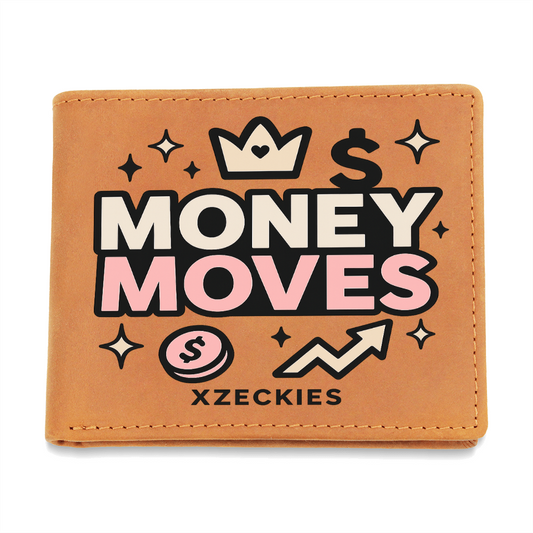 Money Moves Wallet – Xzeckies Young Mogul Girls Collection