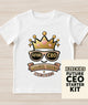 Xzeckies™ “Future CEO Mogul Vibes” Toddler Tee + FREE Future CEO Starter Kit ($15 Value)