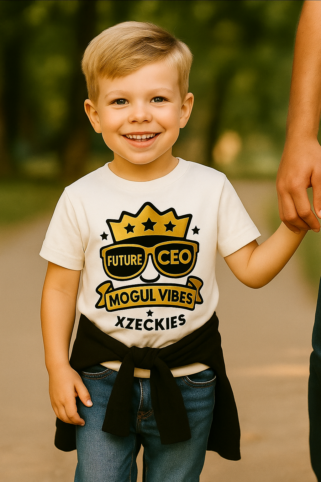 Xzeckies™ “Future CEO Mogul Vibes” Boys Tee + FREE Future CEO Starter Kit ($15 Value)