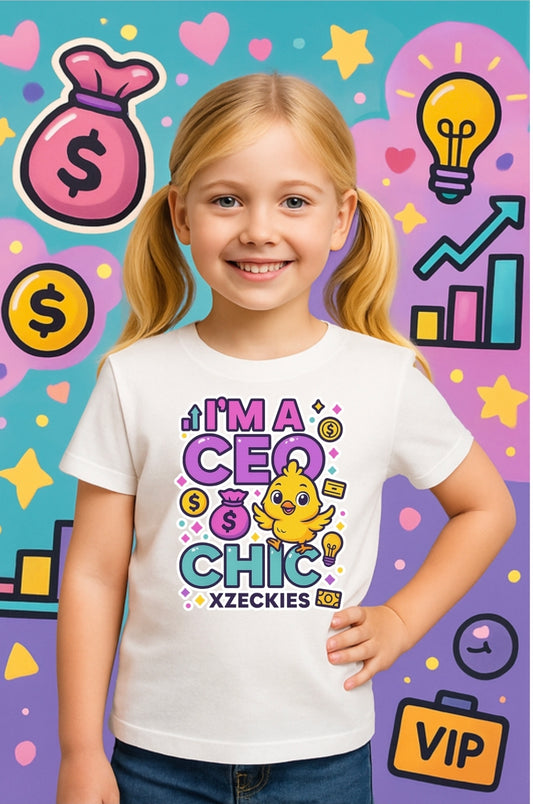 Xzeckies™ CEO Chic T-shirt + FREE Future CEO Starter Kit