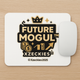Xzeckies ™ Future Mogul Mouse pad Black/Gold Edition