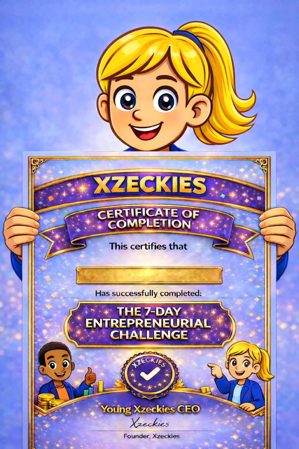 The 7-Day Entrepreneurial Challenge with Activity Pack
