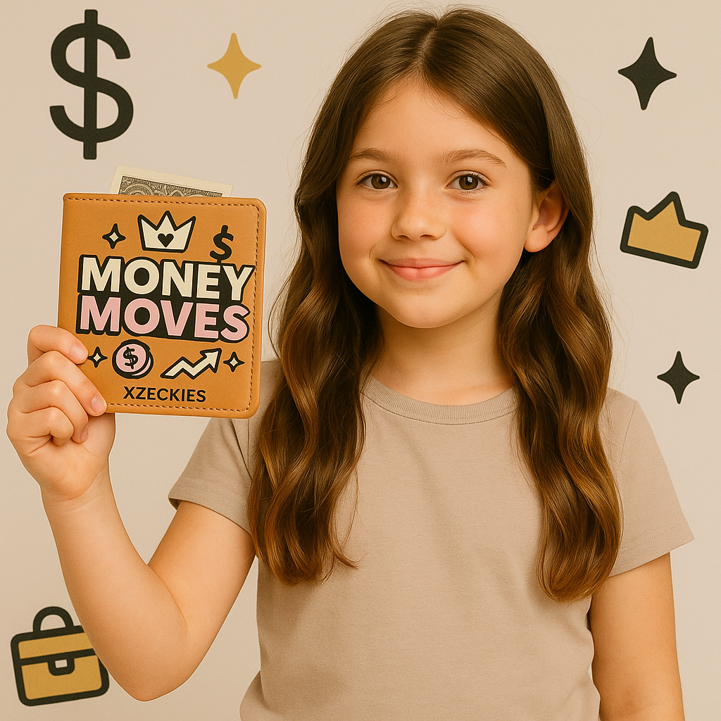 Xzeckies™ Making Money Moves Leather Wallet