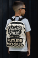 Xzeckies™ Hustle Hard x Future Mogul Backpack (Boys Luxe Edition)