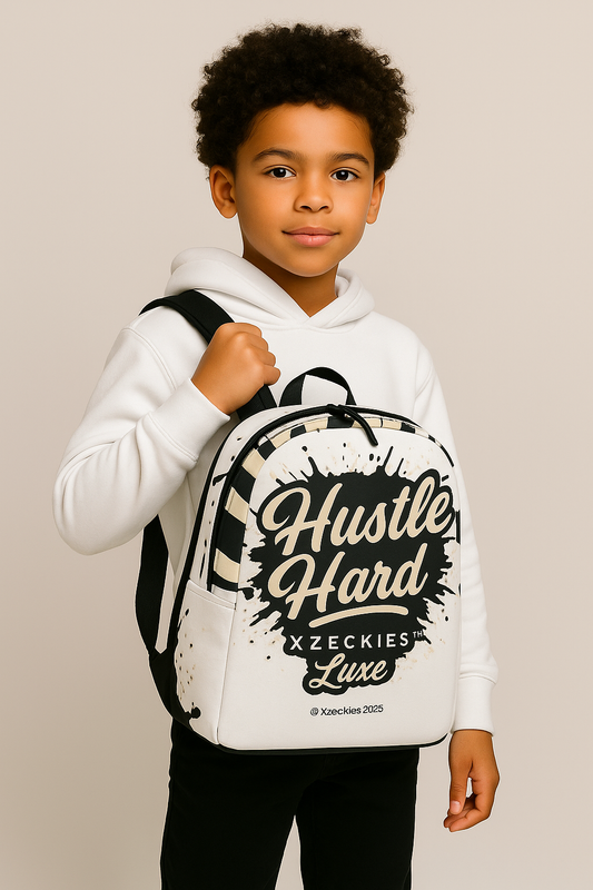 Xzeckies™ Hustle Hard Luxe Backpack