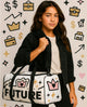 Xzeckies™ Future Mogul™ Duffle Bag Pink & Black