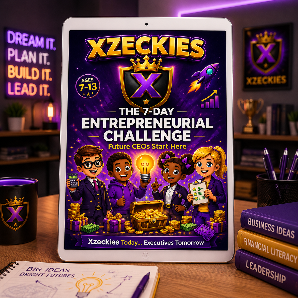 The 7-Day Entrepreneurial Challenge with Activity Pack