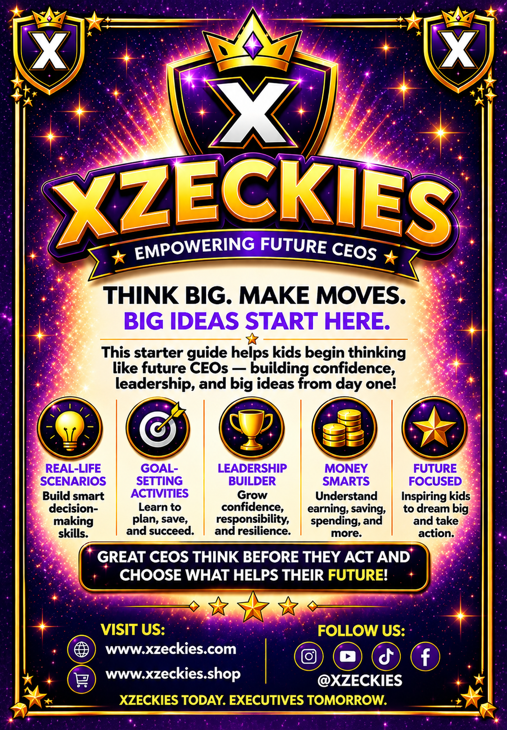Xzeckies Playbook: The Ultimate Starter Guide for Future CEOs - eBook
