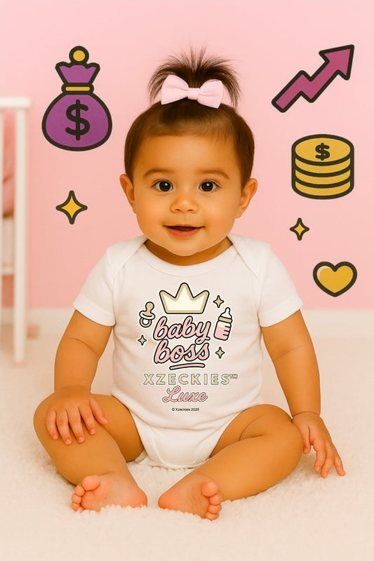 Xzeckies™ Baby Boss Luxe Onesie