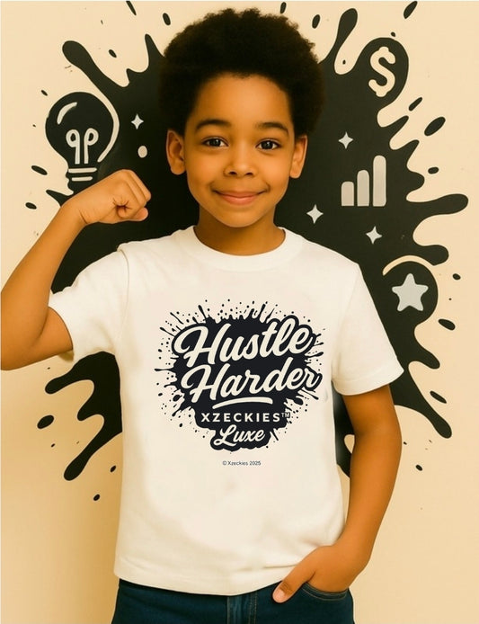 Youth Xzeckies™ "Hustle Harder" Performance Tee + FREE Starter Kit ($15 Value)|