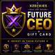 Xzeckies Future CEO Gift Card - Every Future Starts Here 💜