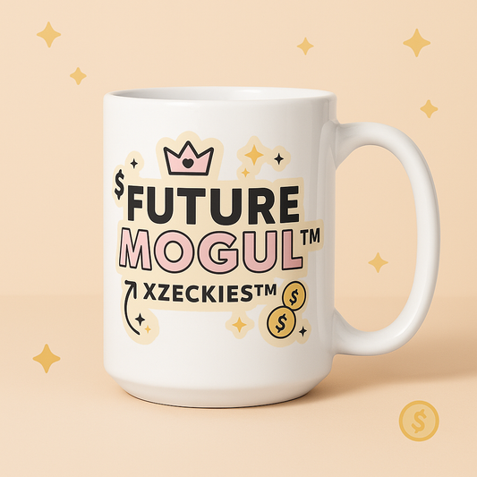Future Mogul™ Ceramic Mug – Xzeckies Luxe Edition
