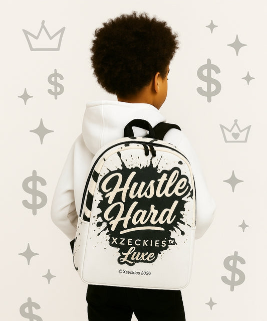 Xzeckies™ Hustle Hard Luxe Backpack