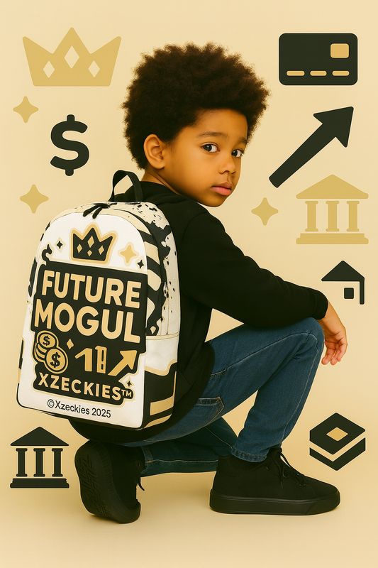 Xzeckies™ Futire Mogul Backpack Black & Gold Edition